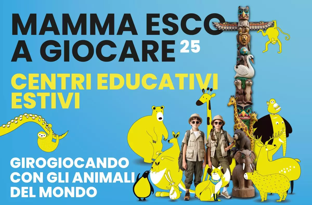 logo Mamma esco a giocare 2025