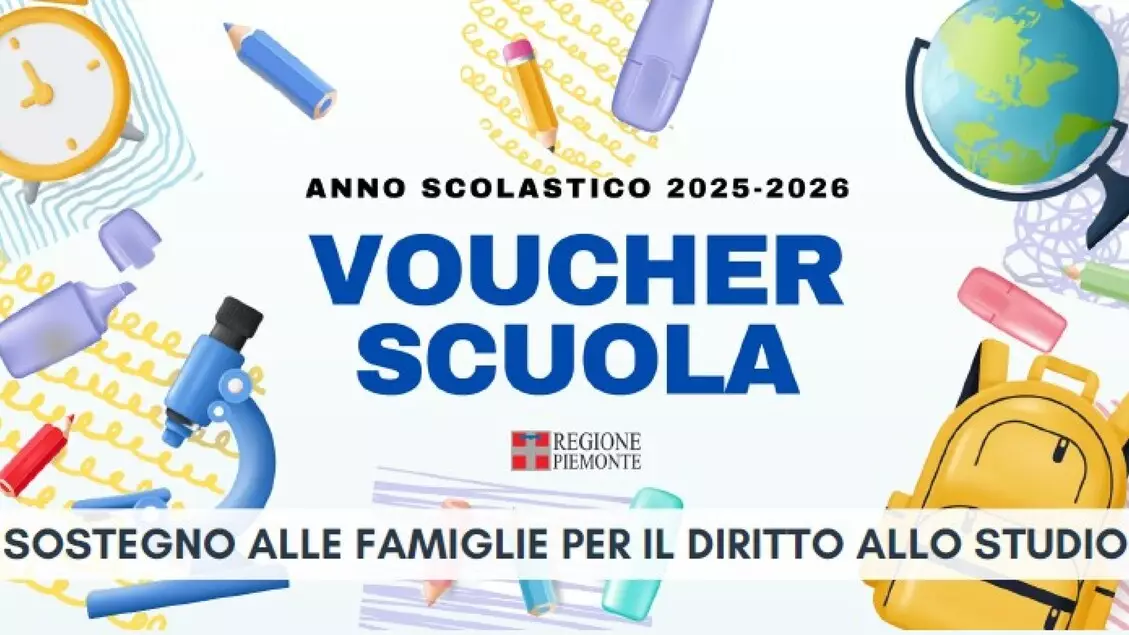 Voucher scuola Regione Piemonte 2025/2026