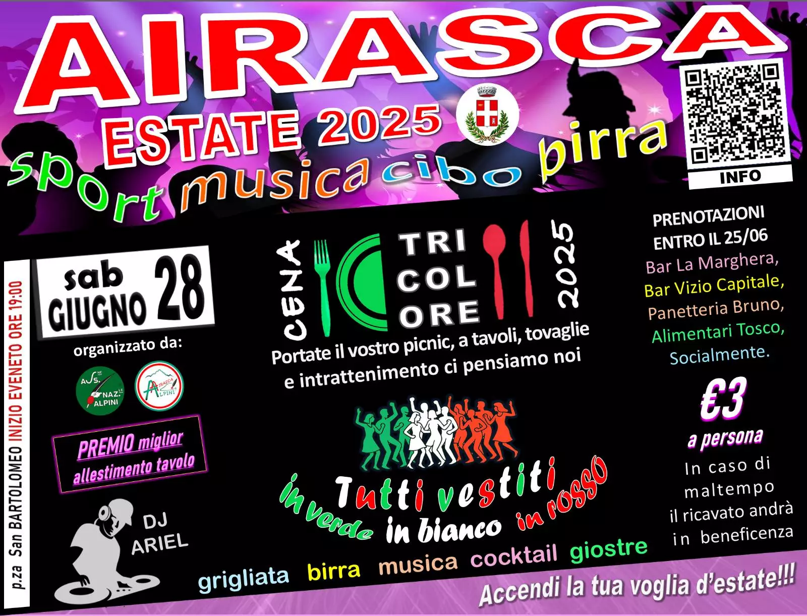 Locandina Cena Tricolore 2025
